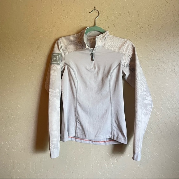5.11 Tactical Womens Kryptek Rapid Half Zip - Picture 3 of 10